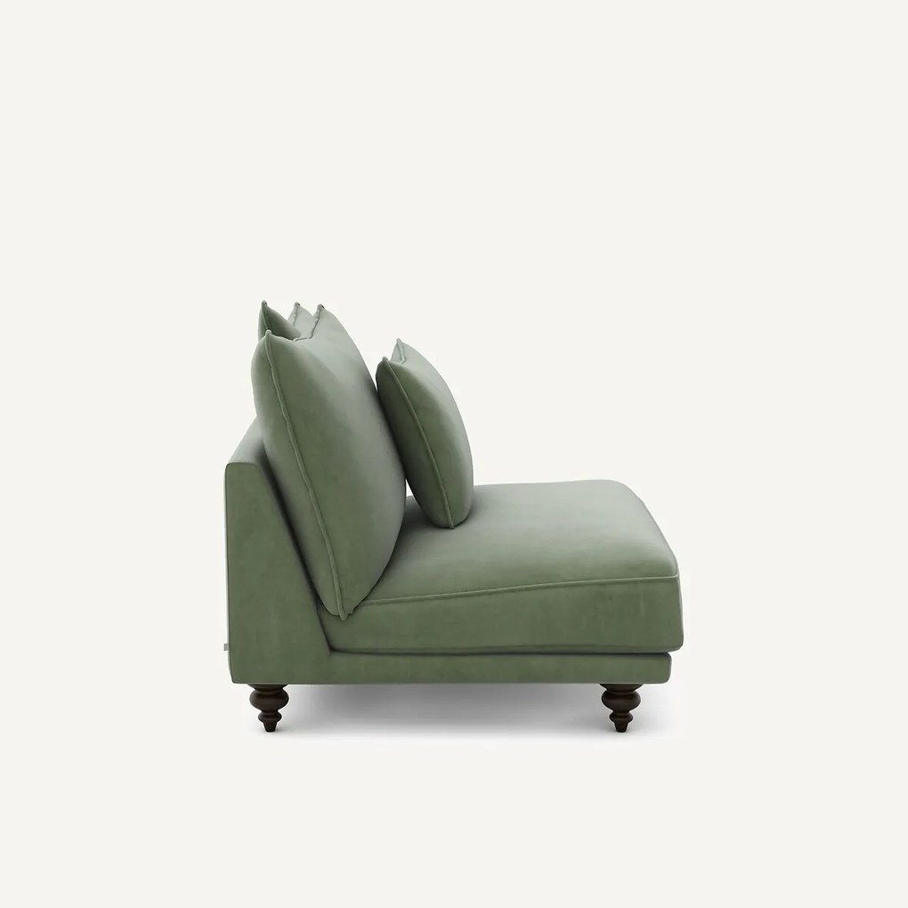 Bank in fluweel, Lazare