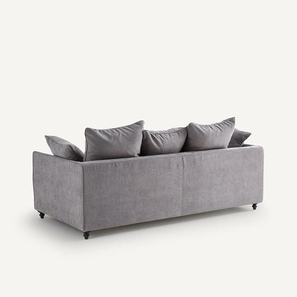 Omvormbare 3-persoons bank viscose/polyester, Lazare