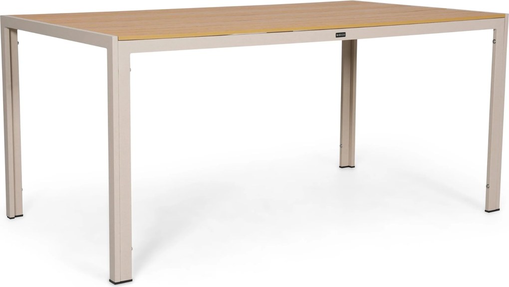 Tuinset 4 personen 150 cm Aluminium Zand/Beige Lifestyle Garden Furniture Lecce/Creta