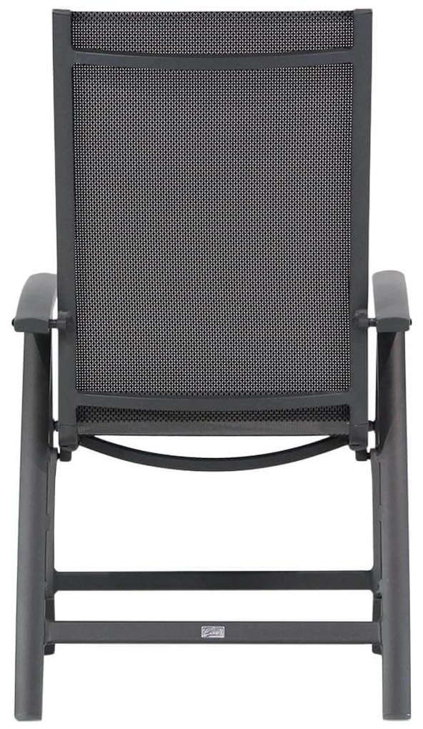 Tuinset 6 personen 245 cm Aluminium/textileen Grijs Presto Donato/Crossley