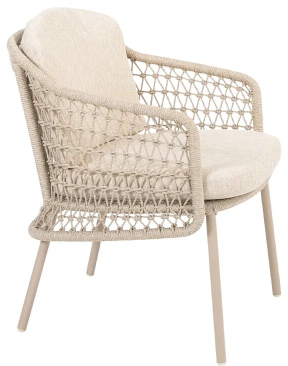 4 Seasons Outdoor Puccini tuinstoel - latte