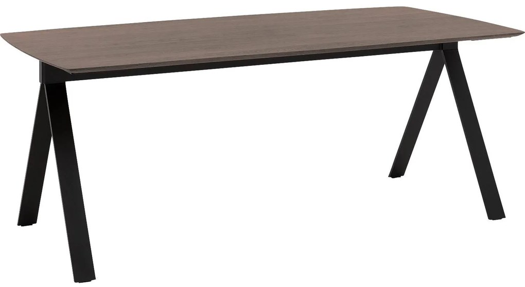 Goossens Excellent Eettafel Uniek, Semi rechthoekig 200 x 100 cm