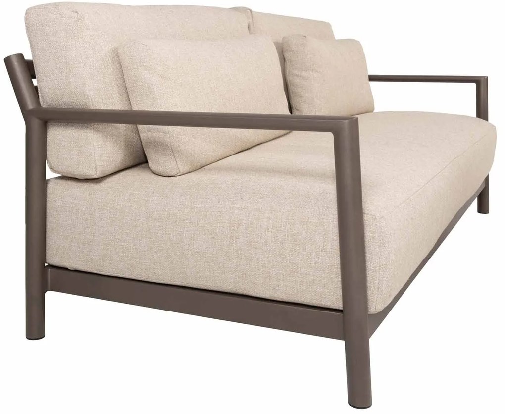 4 Seasons Outdoor Capresi 3-zits loungebank  Loungebank    antraciet weerbestendig