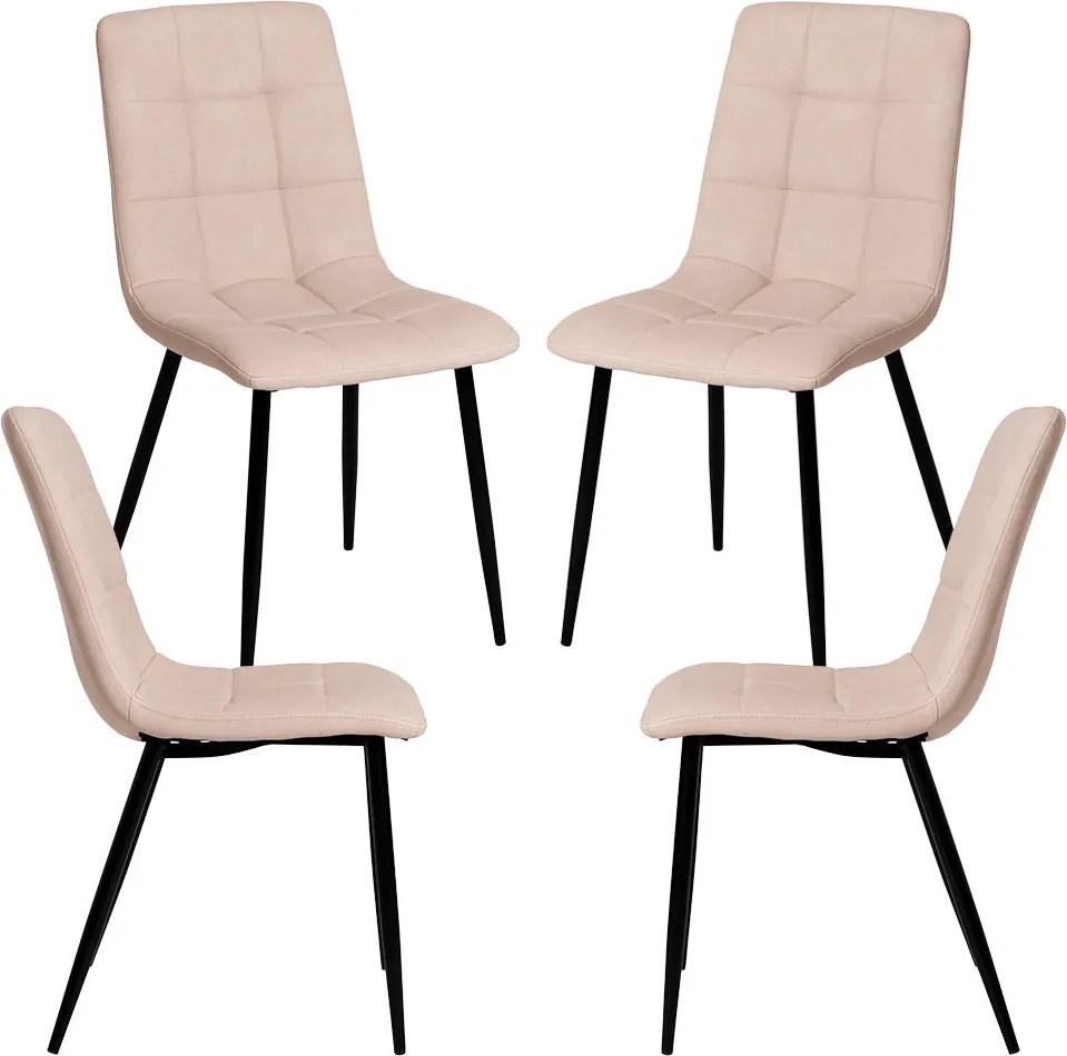 Pack 4 Stuhl Stoelen