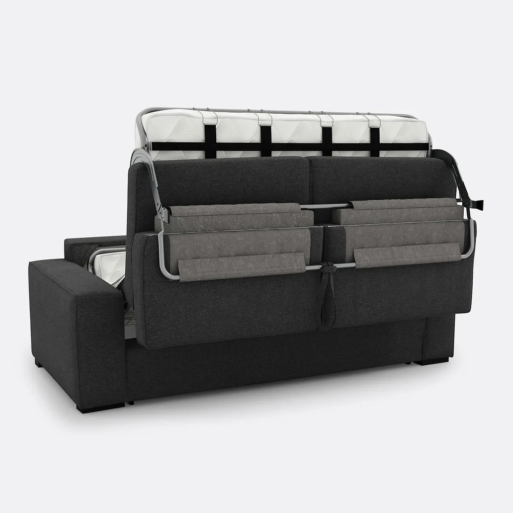 Slaapbank met structuur, 2, 3 of 4 zits, Comfort Bultex®, Cécilia