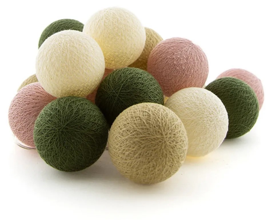 Cotton Ball Lights Outdoor lichtslinger - Starter Kit - Jardin