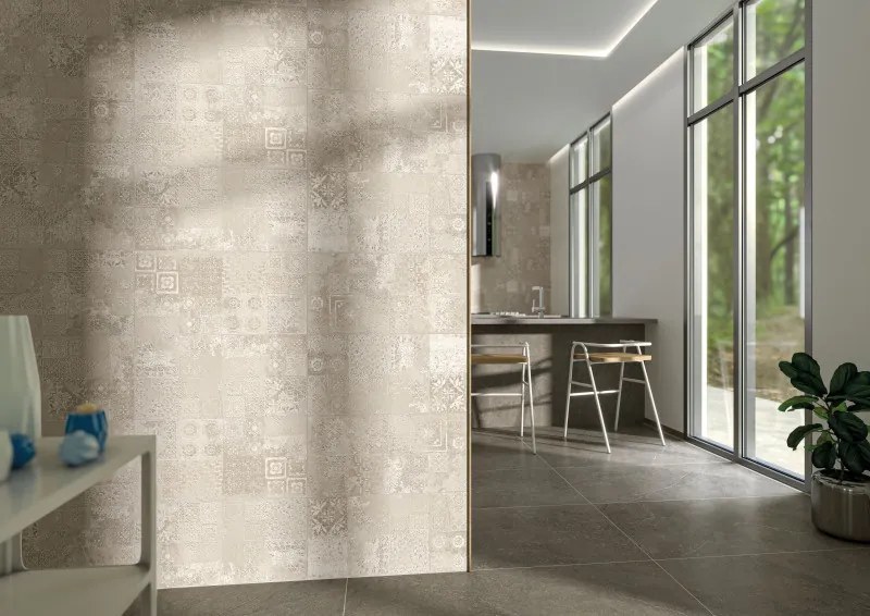 Jabo Munich Taupe vloertegel 60x120cm gerectificeerd