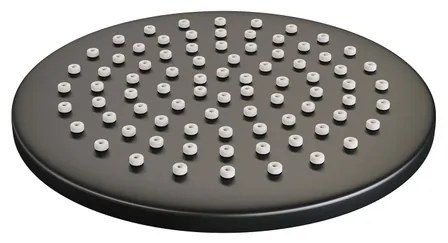 Brauer Black Edition hoofddouche - Ø20cm - mat zwart 5-S-016