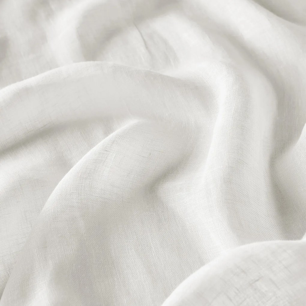 Glasgordijn in linnen met oogjes, Onega