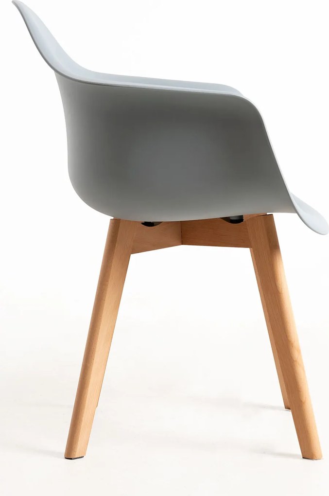 Set 4 Belu Polypropyleen Stoelen