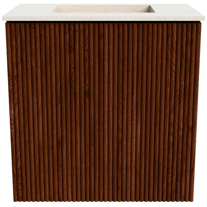 Mondiaz Joya DLux 40cm toiletmeubel ruby met wastafel faye midden zonder kraangat meli