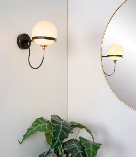Lucide Feline wandlamp 35W zwart