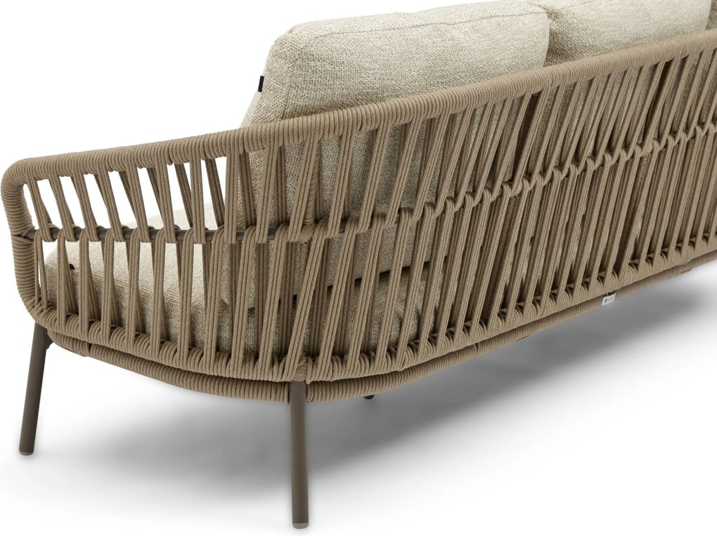 Stoel en Bank Loungeset 5 personen Rope Zand/Beige  Coco Viento/Cayora