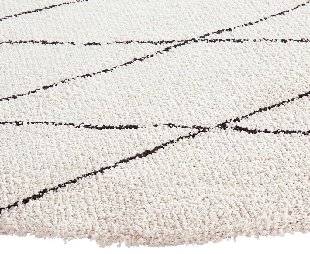 Rond vloerkleed in berber stijl, Fatouh