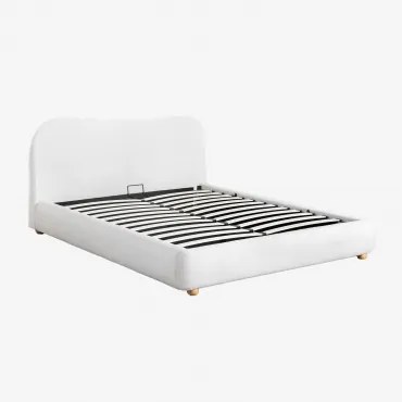 Winselet Schapenvacht Bed Met Canapé & 160 X 200 Cm - Sklum