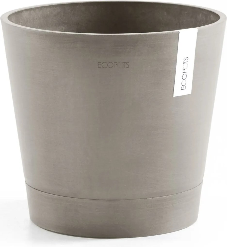 Ecopots venice - taupe diameter 30 cm H26,3 cm - incl. waterreservoir