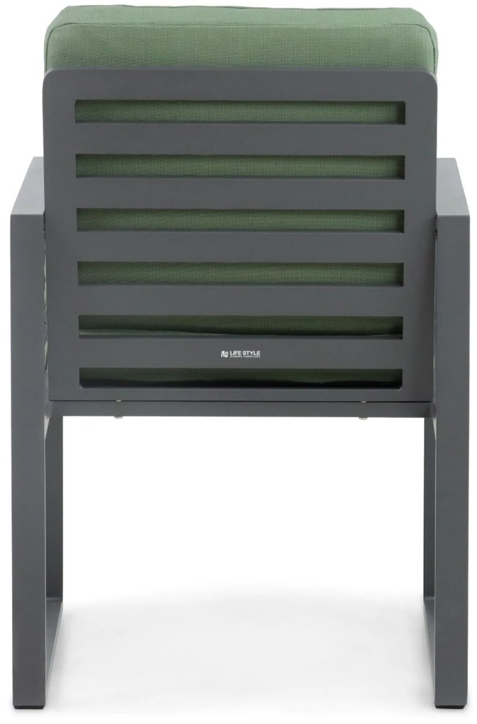 Tuinstoel Aluminium Grijs-antraciet Lifestyle Garden Furniture Nuno
