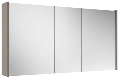 Saniclass Prime Spiegelkast - 120x63x16cm - inclusief zijpanelen - taupe SW1212818/SW910736