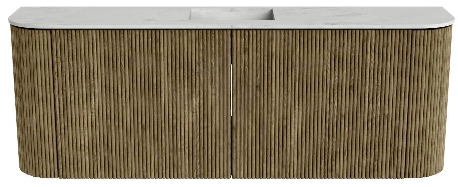 Mondiaz Joya DLux 115cm toiletmeubel ronding links/rechts dusk met wastafel faye midden 1 kraangat opalo