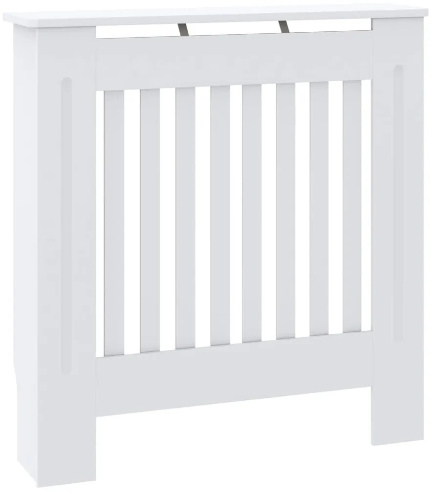 vidaXL Radiatorombouw 78 cm MDF wit