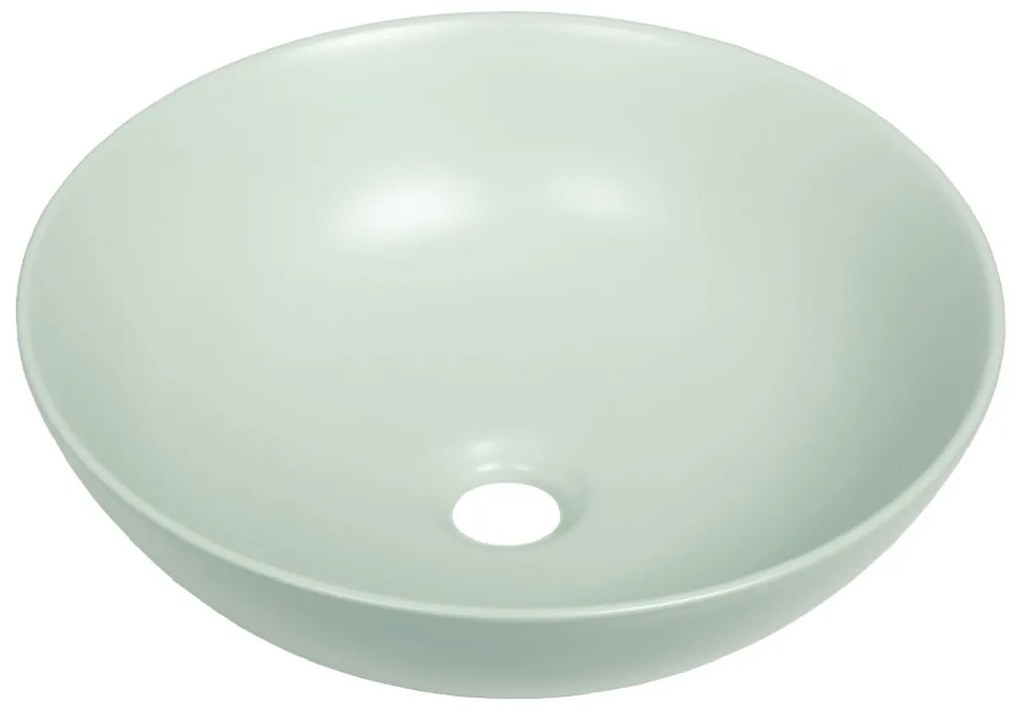 Brauer Bowl waskom keramiek 40cm pastel groen