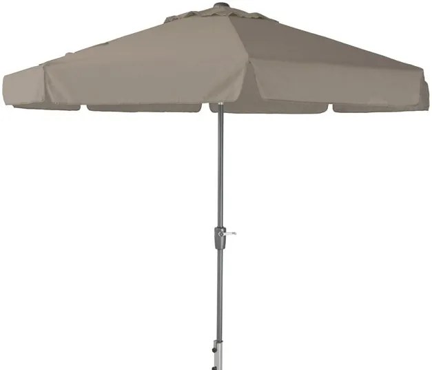 4SO parasol Toledo 300 cm, Ø Taupe