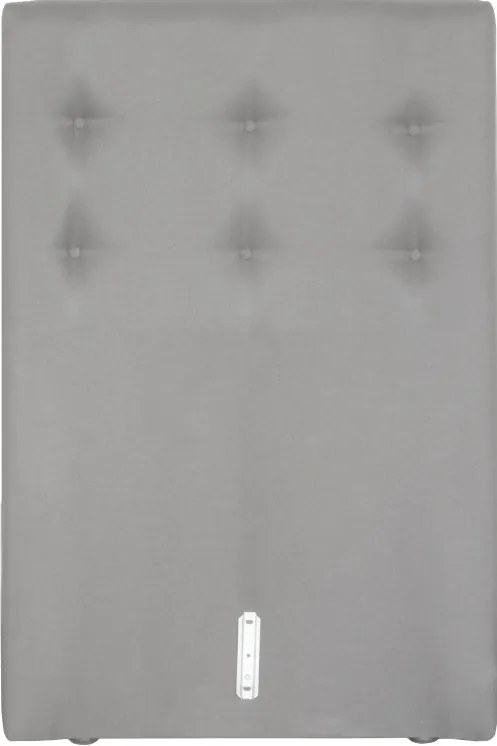 Boxspring hoofdbord | stof Inari grijs 91 | 70 cm geknoopt