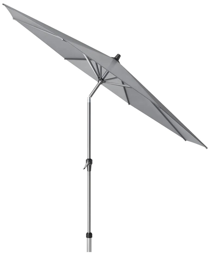 Platinum Riva stokparasol 3 m. rond - Premium - Manhattan Grey