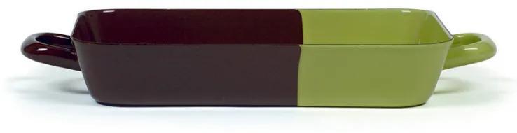 Ovenschaal - 29 x 18 cm - Chocolade Pistache Met handgreep - 29 cm