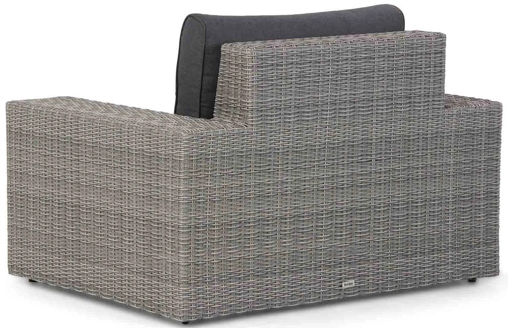 Hoek loungeset 6 personen Wicker Grijs  Garden Collections Oxford/Westfield