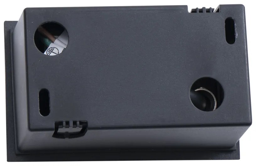 Moderne inbouw wandlamp zwart 11,5cm incl. LED IP65 - Trem