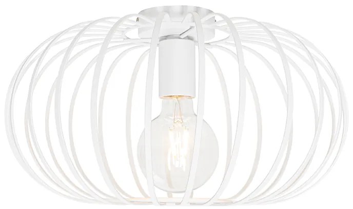 Design plafondlamp wit 39 cm - Johanna