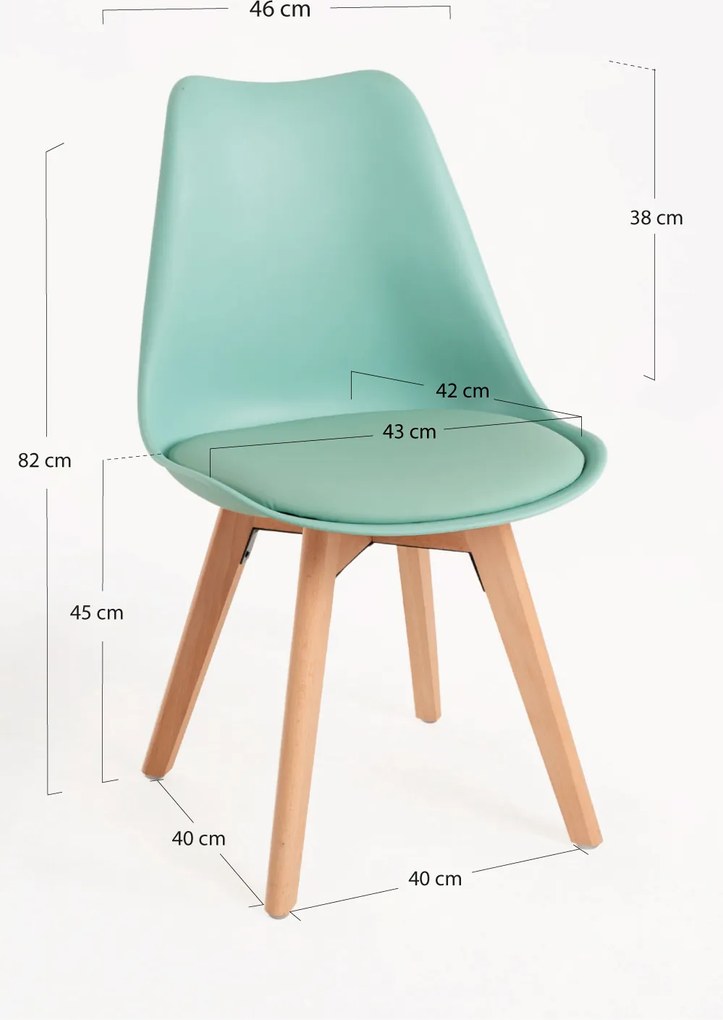 Set 4 Synk Basic Stoelen