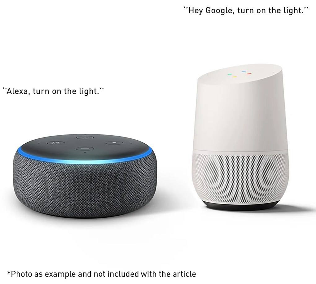 Smart wandlamp zwart 10 cm incl. 2 Wifi G9 - Otan