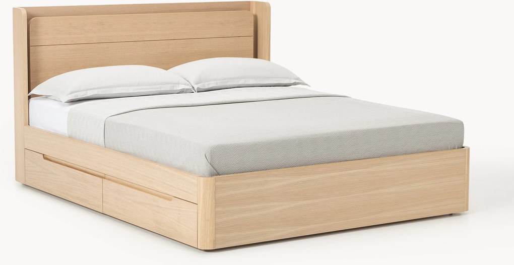 Houten bed Allow met lades