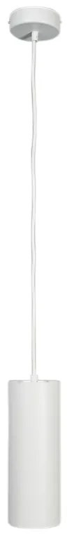 Design hanglamp wit rond GU10 50mm - Tubo Design, Modern GU10 Binnenverlichting Lamp