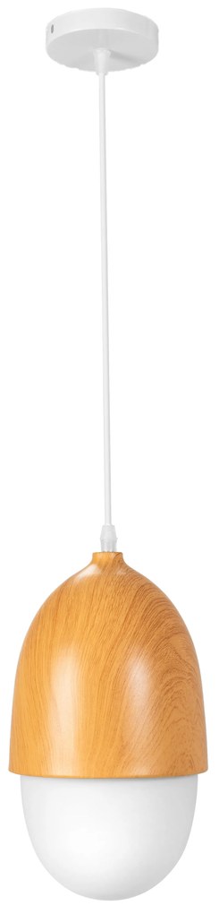 Hangende Plafondlamp Orzeszek Metaal Hout APP952-1CP