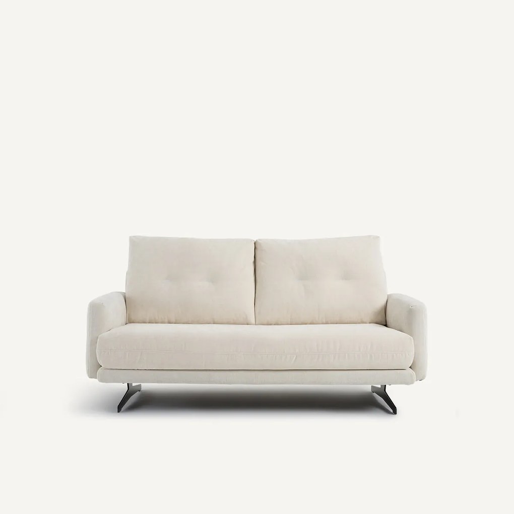 2-zitsbank in chenille fluweel, Delicato