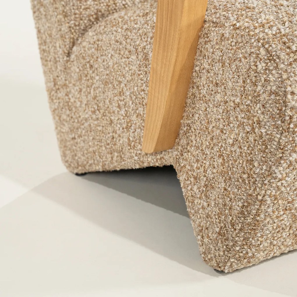 Eleonora Olek Comfortabel Fauteuil Taupe