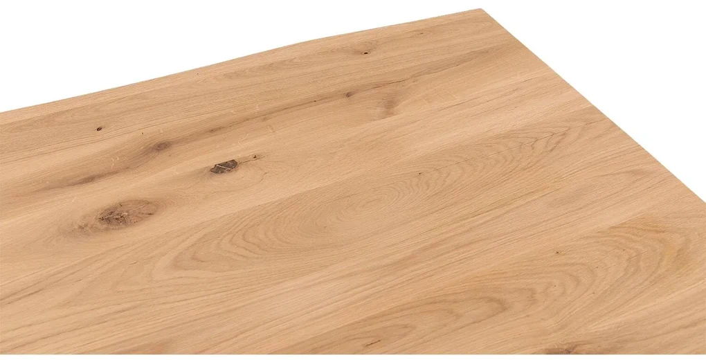 Goossens Eettafel Blade, Boomstamblad 180 x 90 cm 5 cm dik