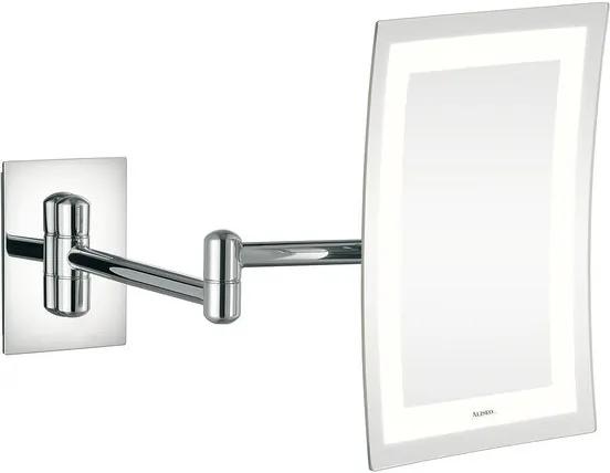 Aliseo LED Lunatec Minimalist make-up spiegel 16cm messing/staal chroom 020688