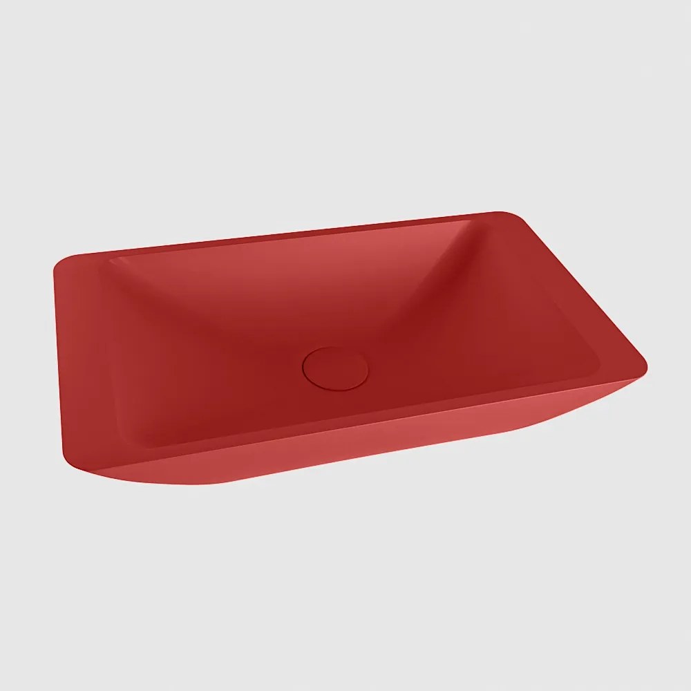 Mondiaz Topi Solid Surface waskom 60x35cm fire