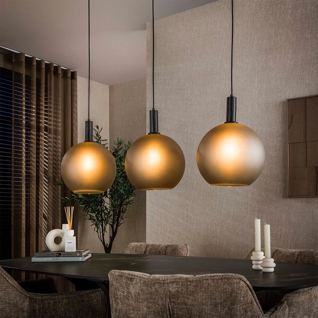 Trio Matglazen Hanglamp