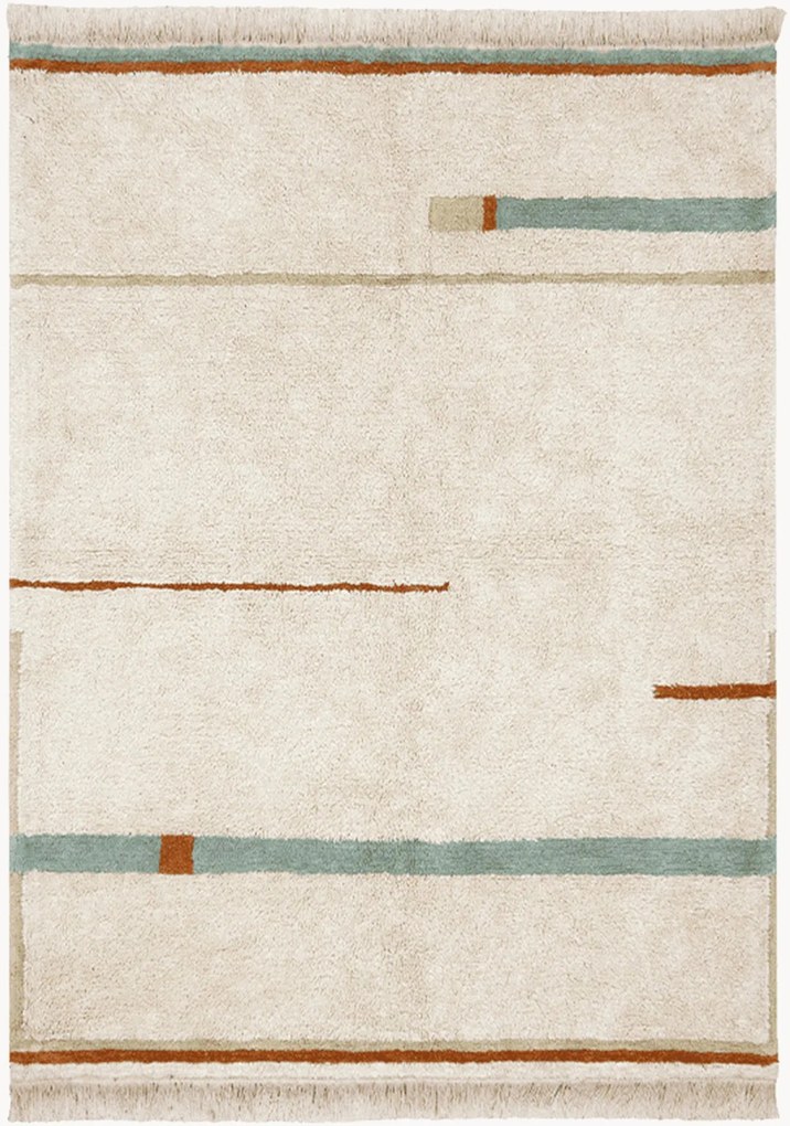 Wasbaar kindervloerkleed Lanes