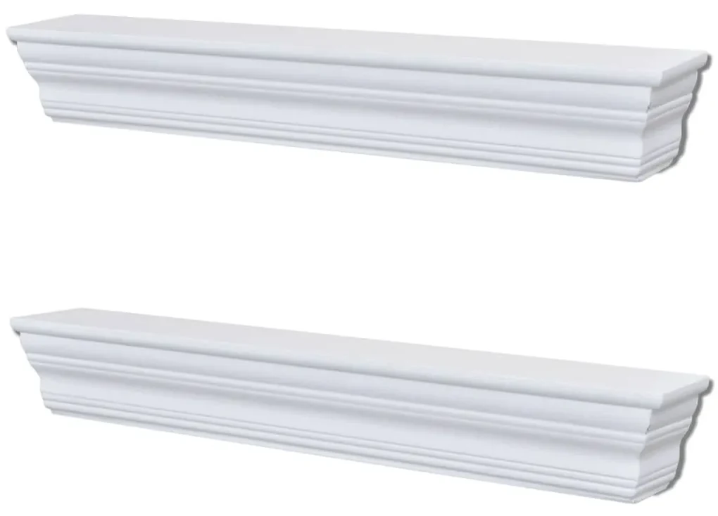 vidaXL wandplanken Aaliyah 2 st wit