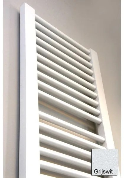 Vasco Prado HX designradiator 500x1406mm 745W grijs wit (M303) 1118605001406118803030000