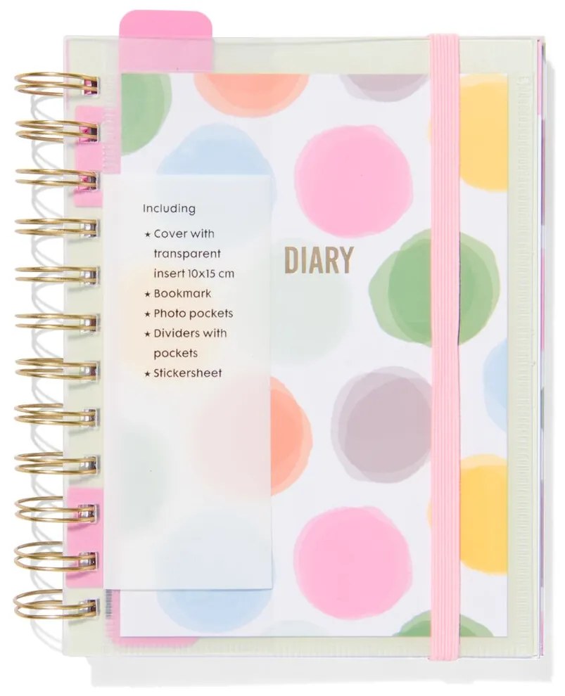 HEMA Agenda 2024 Met Spiraal En Insteekhoes 16.5x12.5
