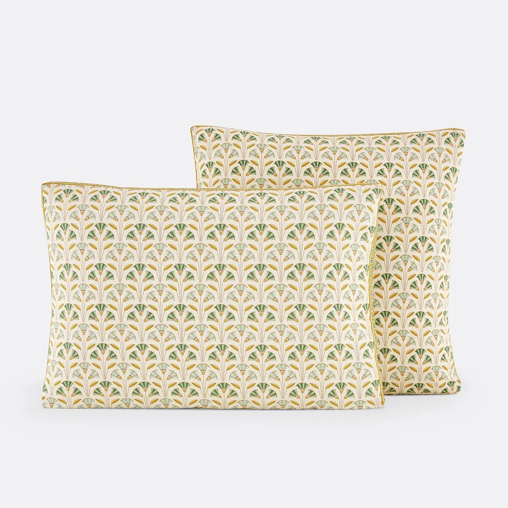 Kussensloop in gewassen linnen, Osis