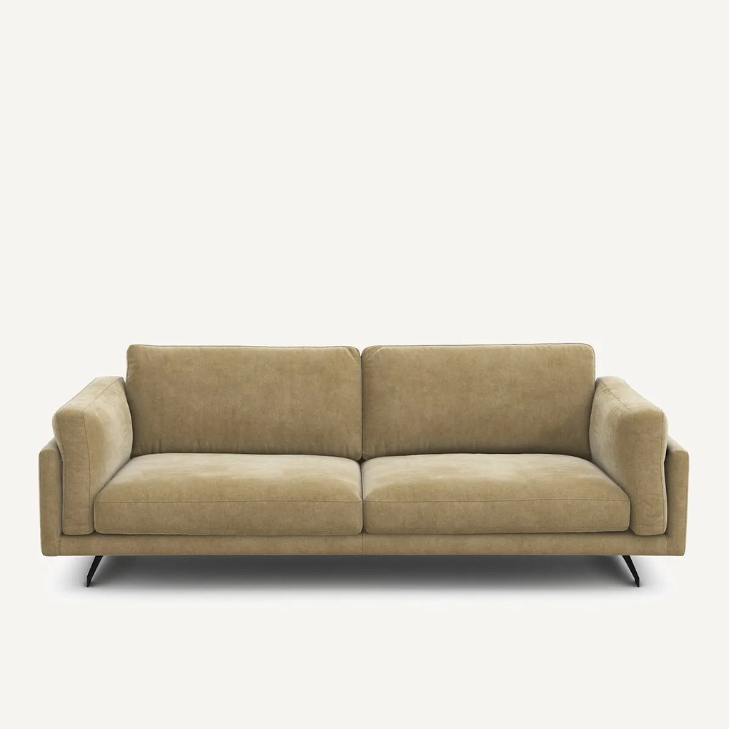 Bank van stonewashed fluweel, CÉSAR