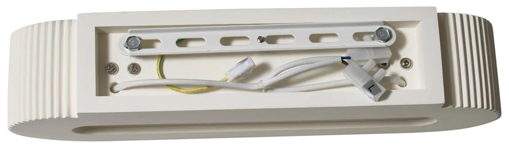 Scandinavische wandlamp wit ufo 2-lichts - Plaster